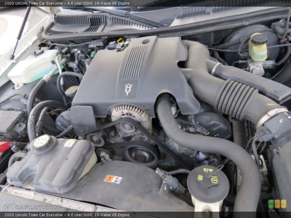 4.6 Liter SOHC 16-Valve V8 Engine for the 2003 Lincoln Town Car #76715023