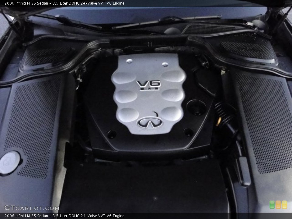 3.5 Liter DOHC 24-Valve VVT V6 2006 Infiniti M Engine