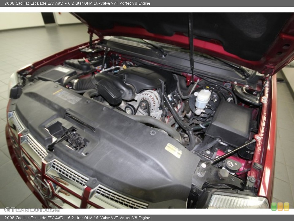 6.2 Liter OHV 16-Valve VVT Vortec V8 Engine for the 2008 Cadillac Escalade #76716967