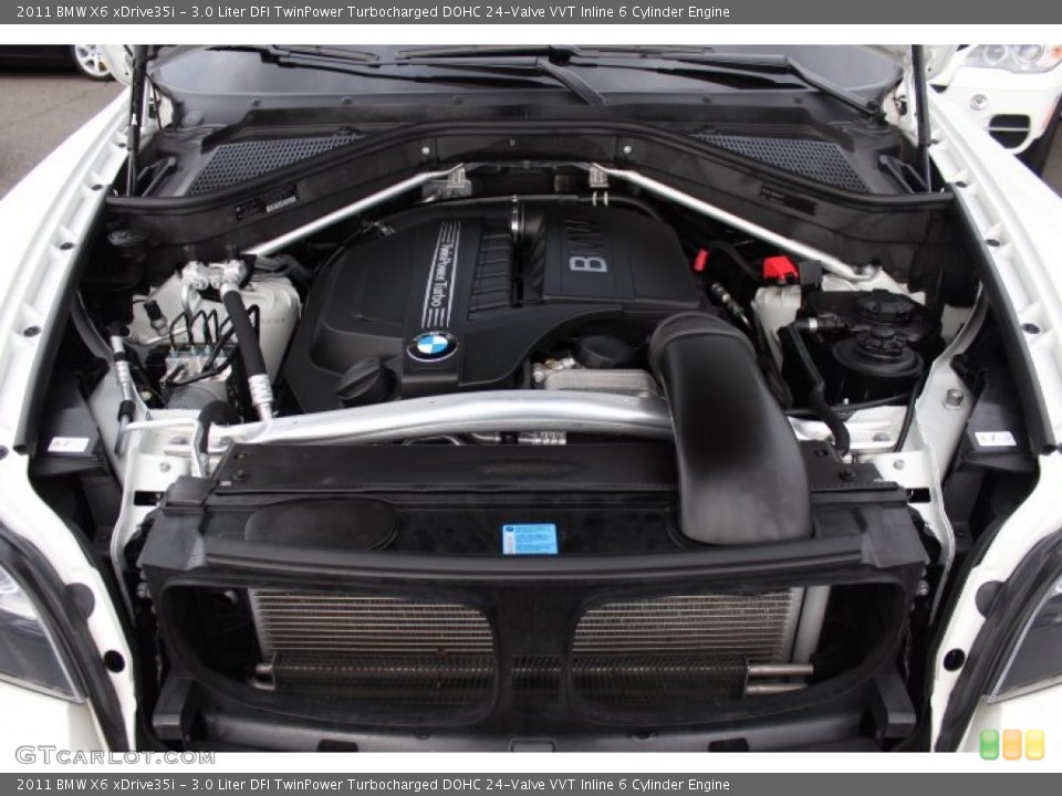 3.0 Liter DFI TwinPower Turbocharged DOHC 24-Valve VVT Inline 6 Cylinder Engine for the 2011 BMW X6 #76722565