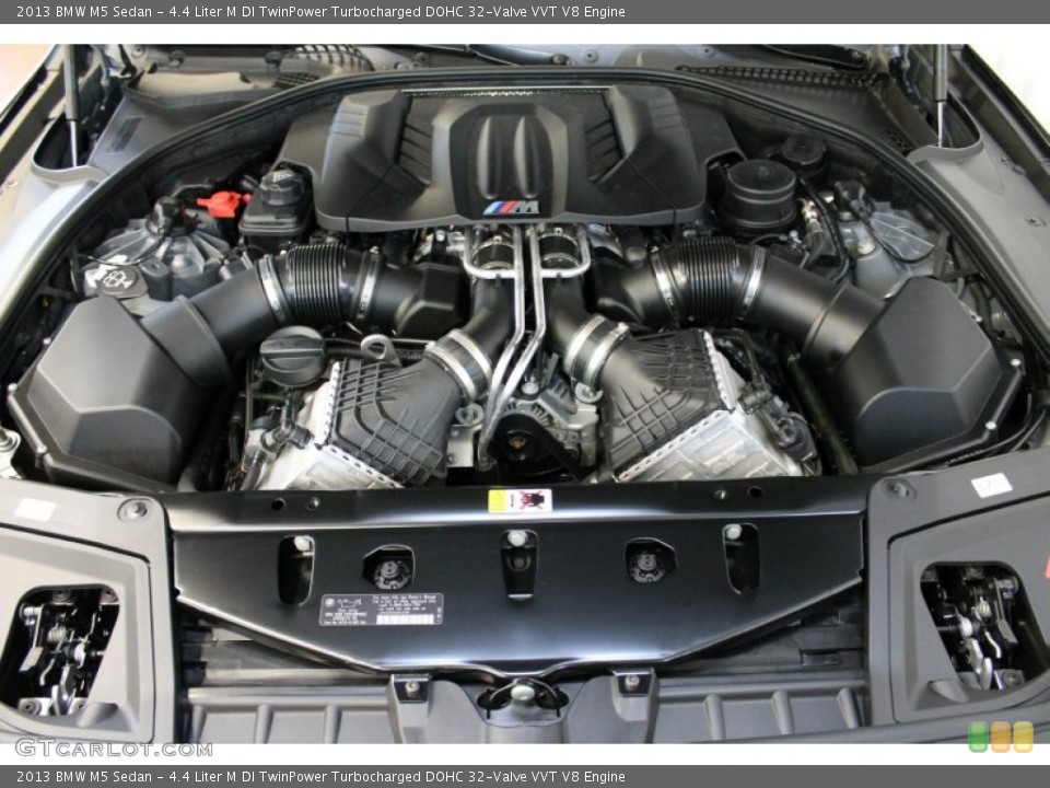 4.4 Liter M DI TwinPower Turbocharged DOHC 32-Valve VVT V8 Engine for the 2013 BMW M5 #76723963