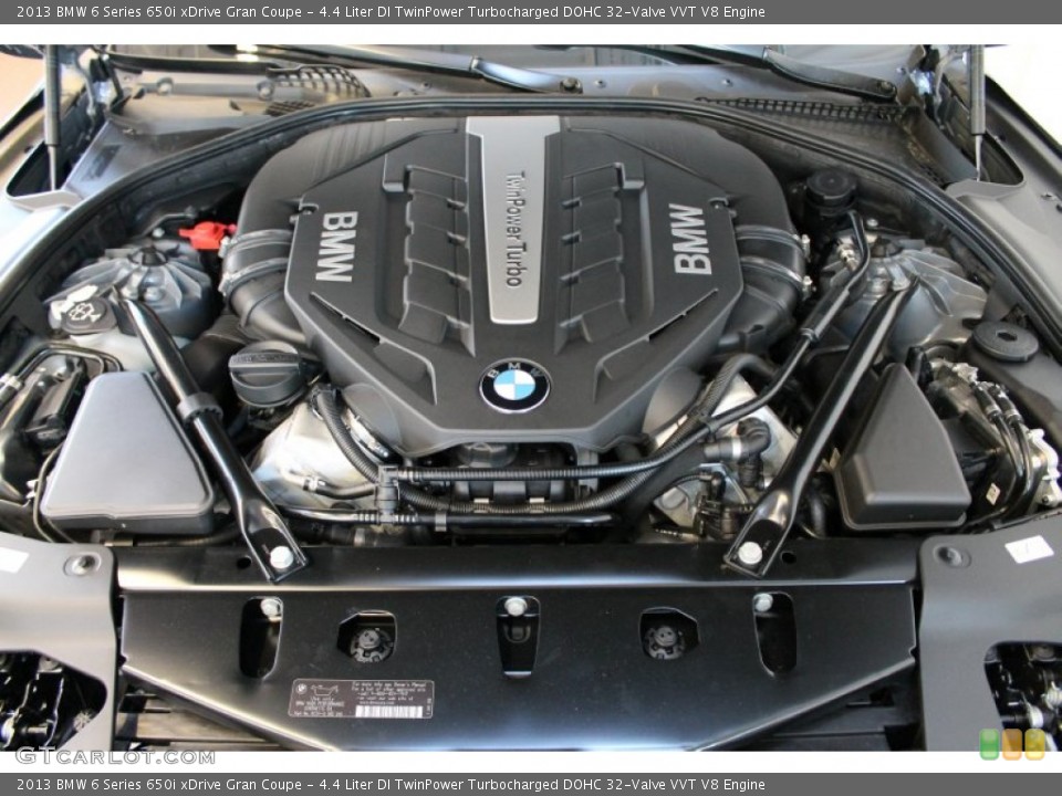 4.4 Liter DI TwinPower Turbocharged DOHC 32-Valve VVT V8 Engine for the 2013 BMW 6 Series #76724728
