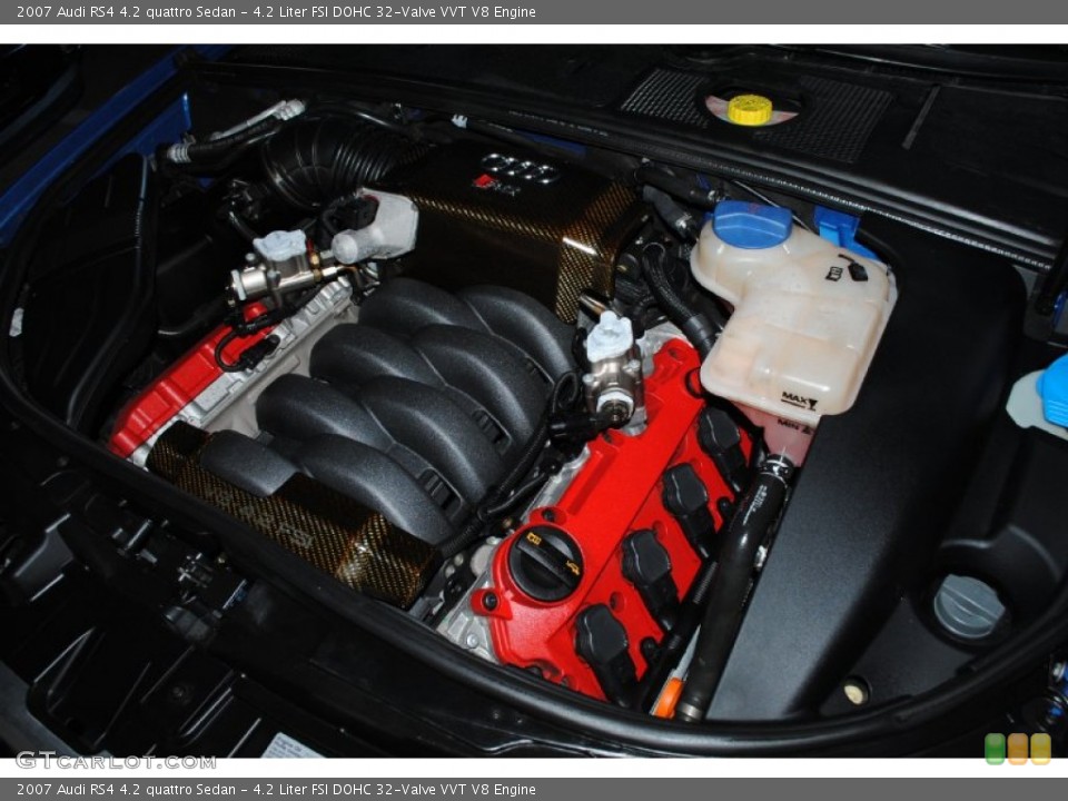 4.2 Liter FSI DOHC 32-Valve VVT V8 Engine for the 2007 Audi RS4 #76736316