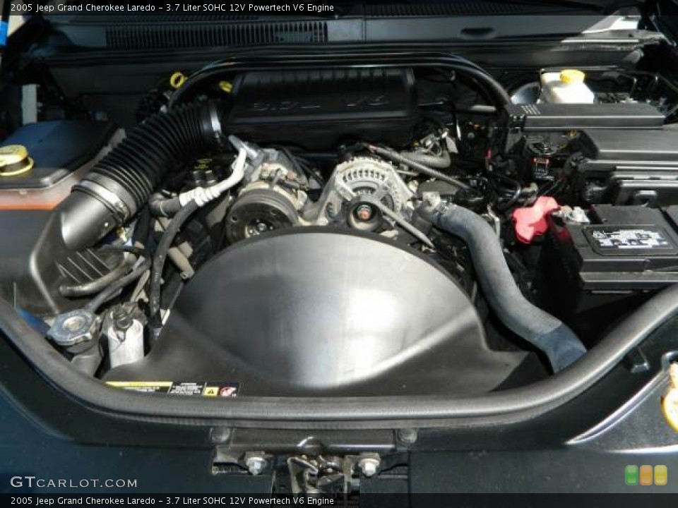 3.7 Liter SOHC 12V Powertech V6 Engine for the 2005 Jeep Grand Cherokee #76744145