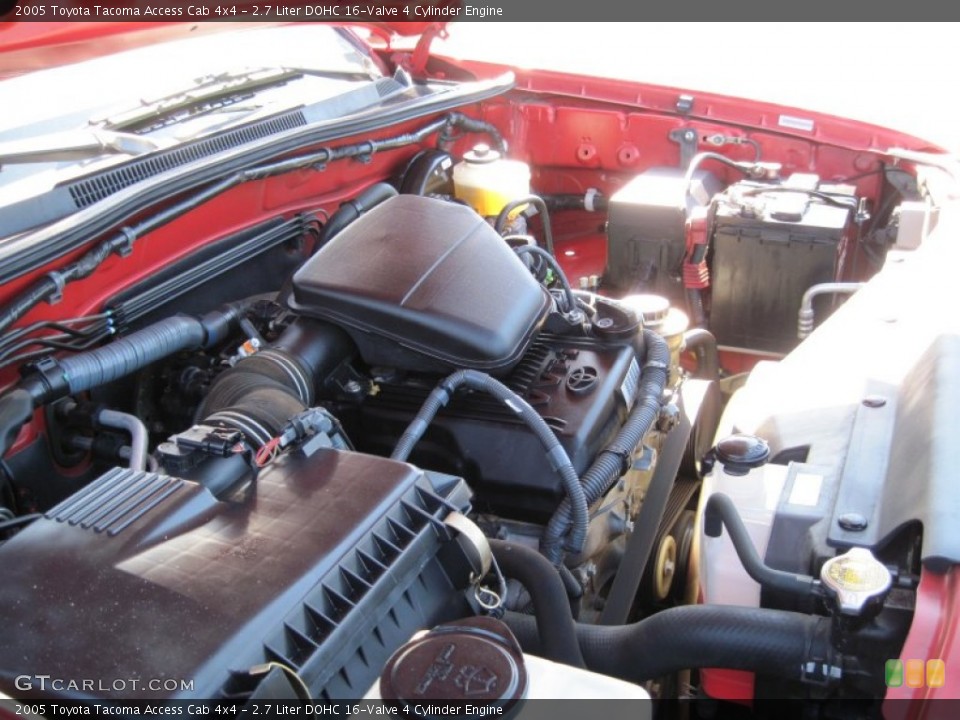 2.7 Liter DOHC 16-Valve 4 Cylinder Engine for the 2005 Toyota Tacoma #76751114