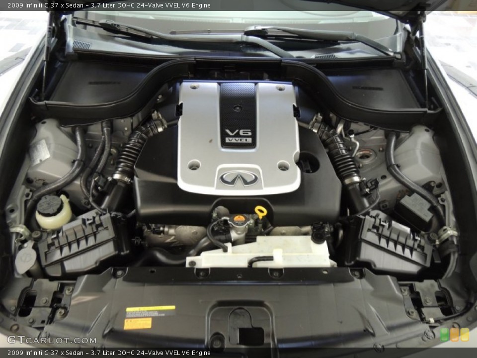 3.7 Liter DOHC 24-Valve VVEL V6 Engine for the 2009 Infiniti G #76752200