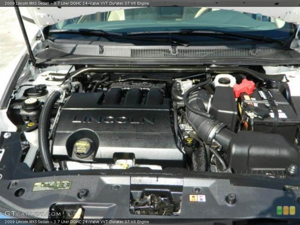 3.7 Liter DOHC 24-Valve VVT Duratec 37 V6 Engine for the 2009 Lincoln MKS #76755785