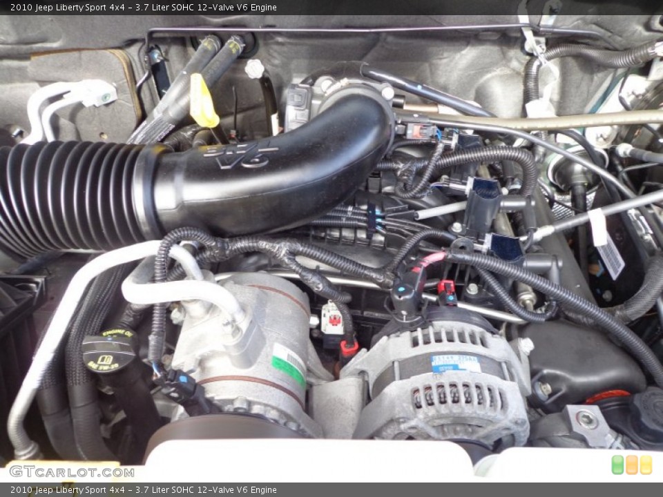 3.7 Liter SOHC 12-Valve V6 Engine for the 2010 Jeep Liberty #76760828