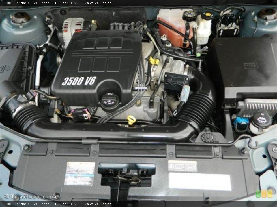 3.5 Liter OHV 12-Valve V6 Engine for the 2006 Pontiac G6 #76765270