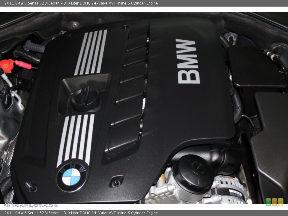 3.0 Liter DOHC 24-Valve VVT Inline 6 Cylinder Engine for the 2011 BMW 5 Series #76775178