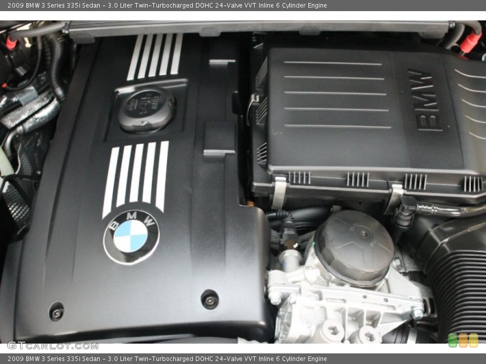 3.0 Liter Twin-Turbocharged DOHC 24-Valve VVT Inline 6 Cylinder Engine for the 2009 BMW 3 Series #76776200