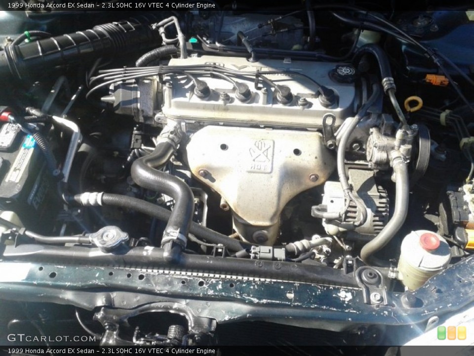 2.3L SOHC 16V VTEC 4 Cylinder 1999 Honda Accord Engine