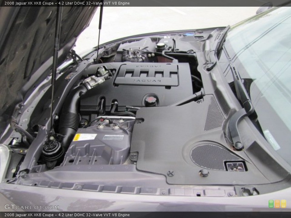 4.2 Liter DOHC 32-Valve VVT V8 Engine for the 2008 Jaguar XK #76782317