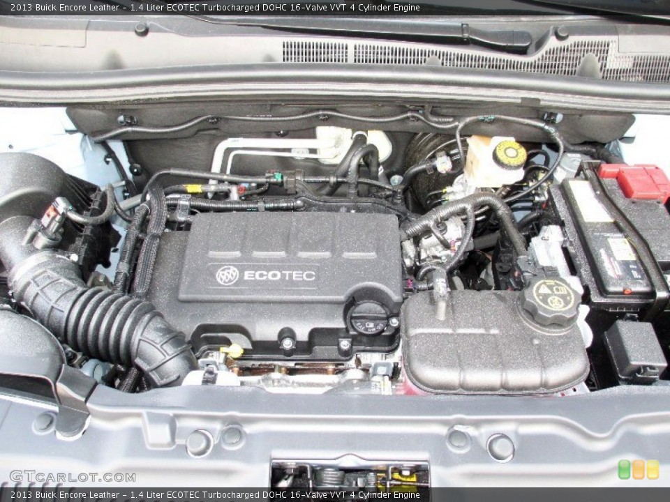 1.4 Liter ECOTEC Turbocharged DOHC 16-Valve VVT 4 Cylinder Engine for the 2013 Buick Encore #76783403