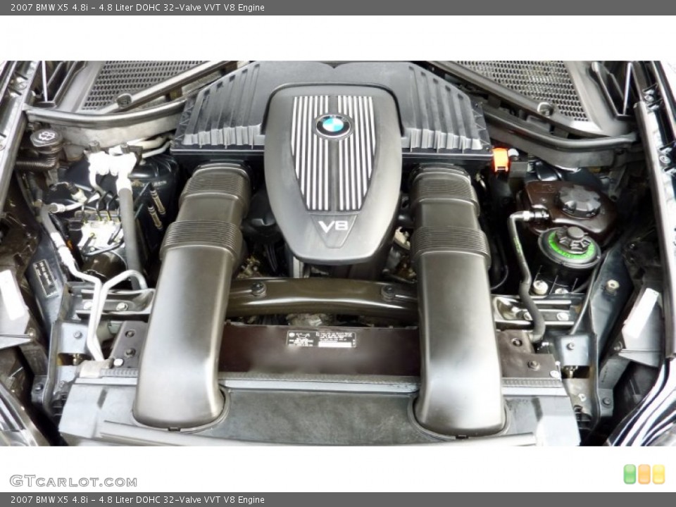 4.8 Liter DOHC 32-Valve VVT V8 Engine for the 2007 BMW X5 #76783664