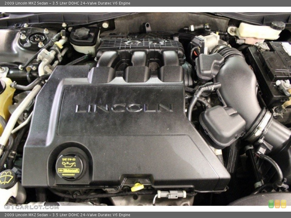 3.5 Liter DOHC 24-Valve Duratec V6 Engine for the 2009 Lincoln MKZ #76784619