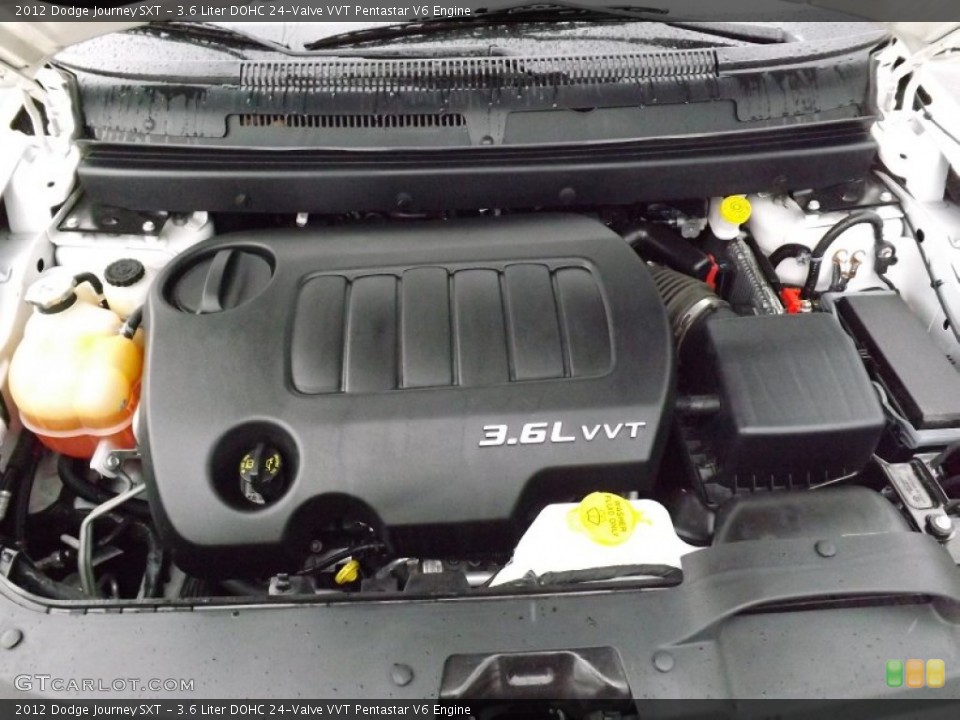 3.6 Liter DOHC 24-Valve VVT Pentastar V6 Engine for the 2012 Dodge Journey #76786214