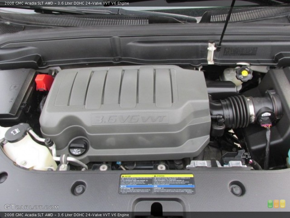 3.6 Liter DOHC 24-Valve VVT V6 Engine for the 2008 GMC Acadia #76786942