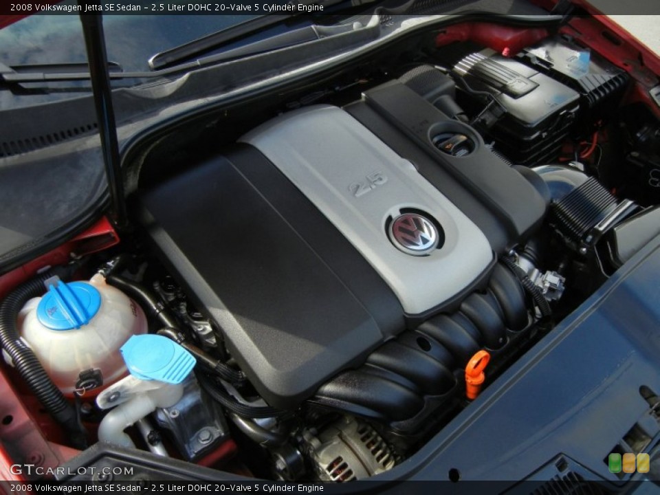 2.5 Liter DOHC 20-Valve 5 Cylinder Engine for the 2008 Volkswagen Jetta #76799117