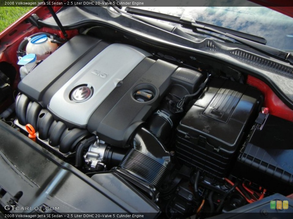 2.5 Liter DOHC 20-Valve 5 Cylinder Engine for the 2008 Volkswagen Jetta #76799129