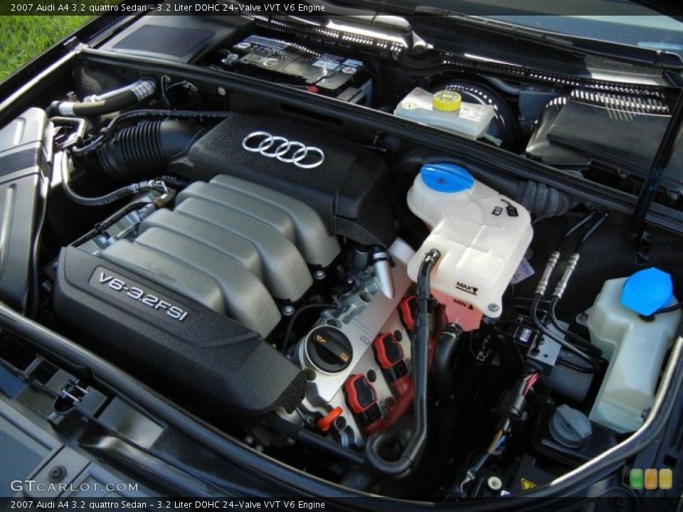 3.2 Liter DOHC 24-Valve VVT V6 Engine for the 2007 Audi A4 #76799471