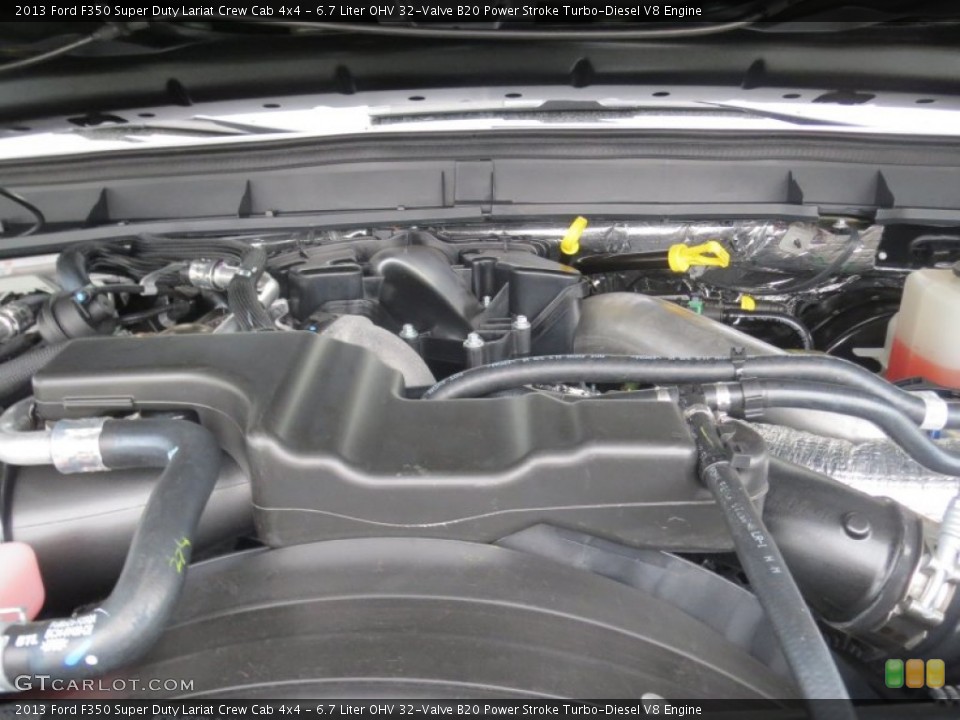 6.7 Liter OHV 32-Valve B20 Power Stroke Turbo-Diesel V8 Engine for the 2013 Ford F350 Super Duty #76802174