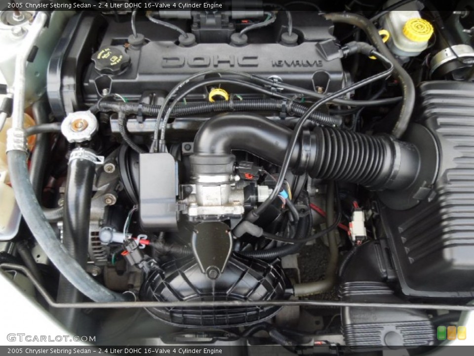 2.4 Liter DOHC 16-Valve 4 Cylinder Engine for the 2005 Chrysler Sebring #76809654
