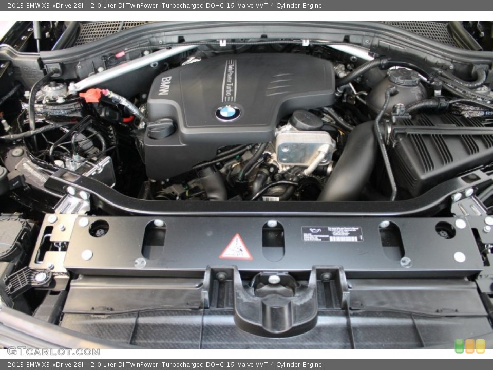 2.0 Liter DI TwinPower-Turbocharged DOHC 16-Valve VVT 4 Cylinder Engine for the 2013 BMW X3 #76811480