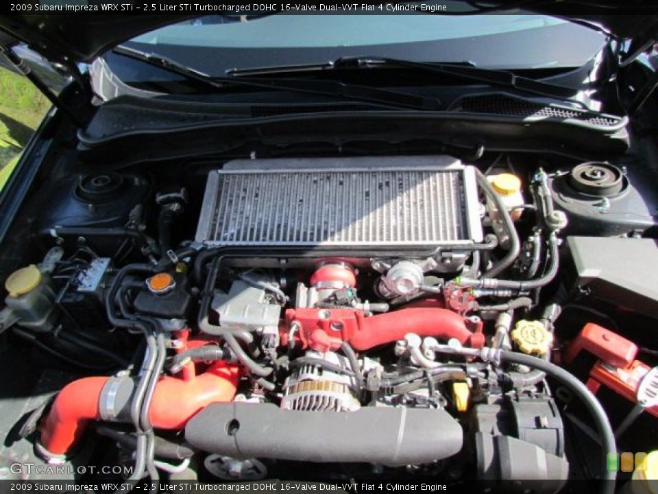 2.5 Liter STi Turbocharged DOHC 16-Valve Dual-VVT Flat 4 Cylinder Engine for the 2009 Subaru Impreza #76813293