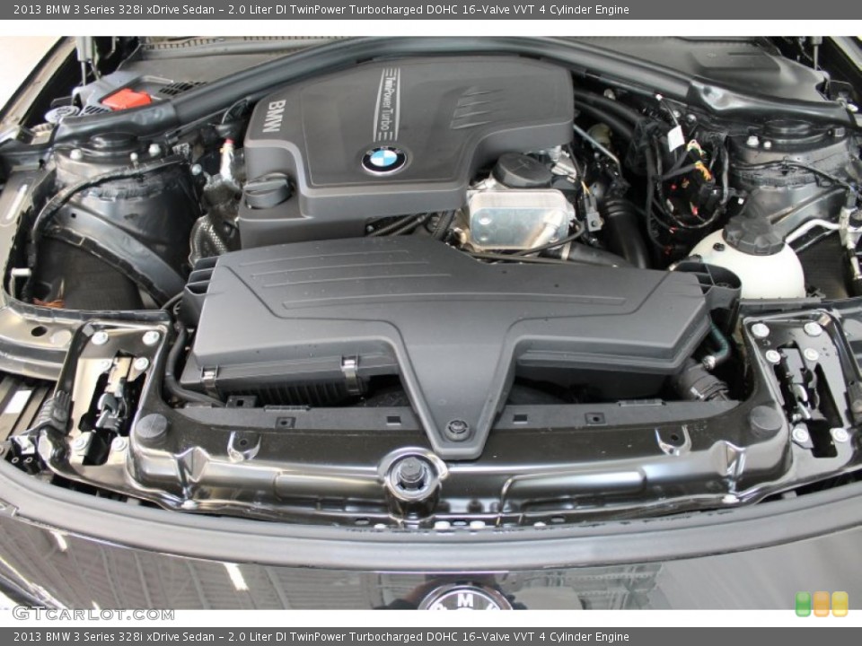 2.0 Liter DI TwinPower Turbocharged DOHC 16-Valve VVT 4 Cylinder Engine for the 2013 BMW 3 Series #76813360