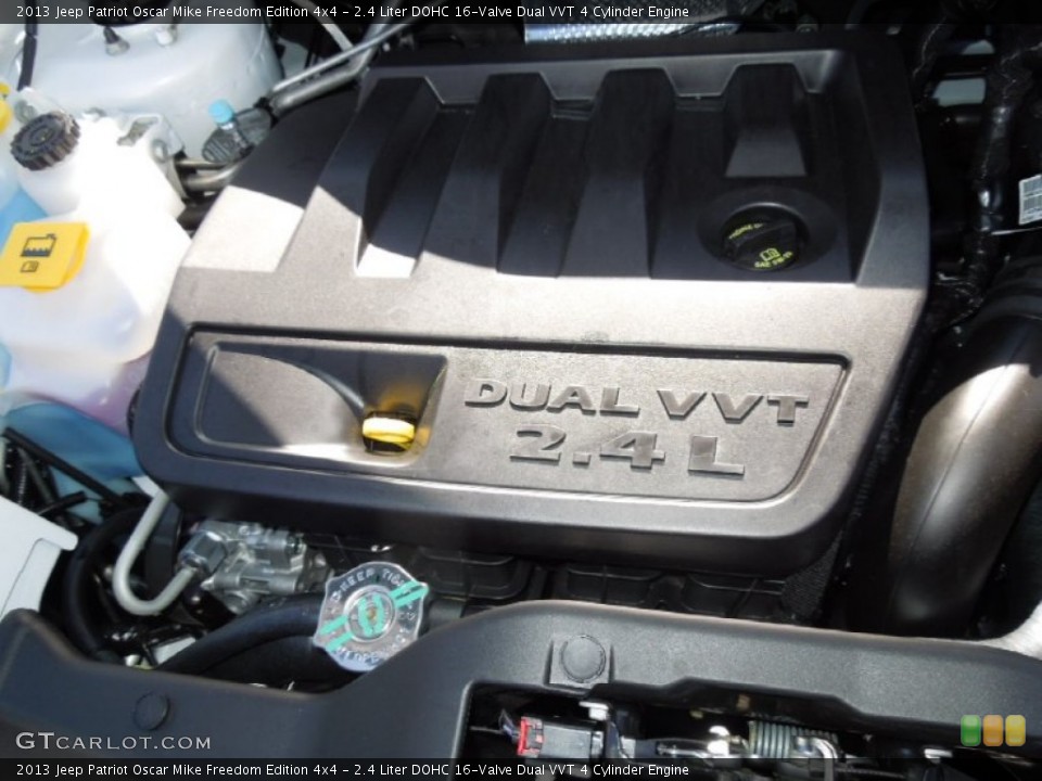2.4 Liter DOHC 16-Valve Dual VVT 4 Cylinder Engine for the 2013 Jeep Patriot #76815576