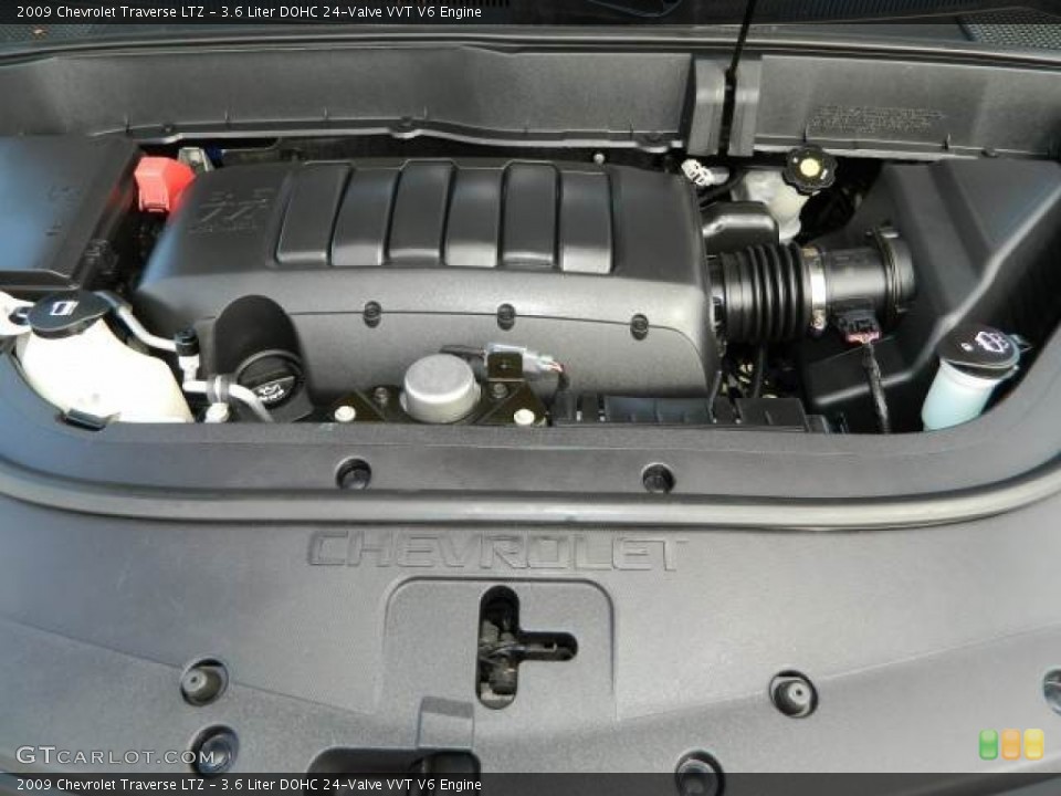 3.6 Liter DOHC 24-Valve VVT V6 Engine for the 2009 Chevrolet Traverse #76816527