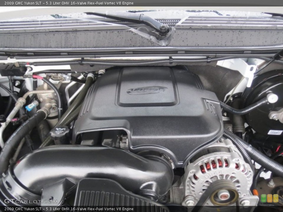 5.3 Liter OHV 16-Valve Flex-Fuel Vortec V8 Engine for the 2009 GMC Yukon #76818093