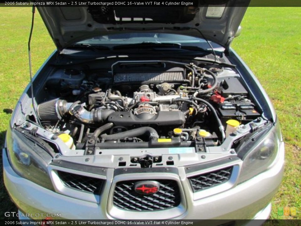 2.5 Liter Turbocharged DOHC 16-Valve VVT Flat 4 Cylinder Engine for the 2006 Subaru Impreza #76821725
