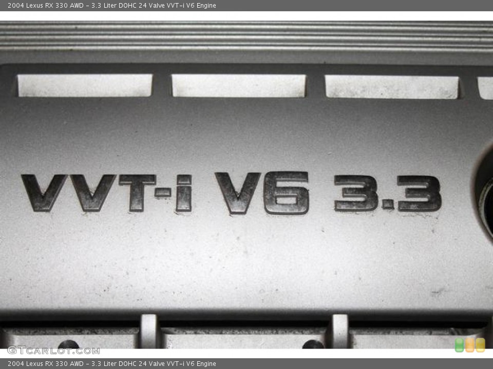 3.3 Liter DOHC 24 Valve VVT-i V6 Engine for the 2004 Lexus RX #76823421