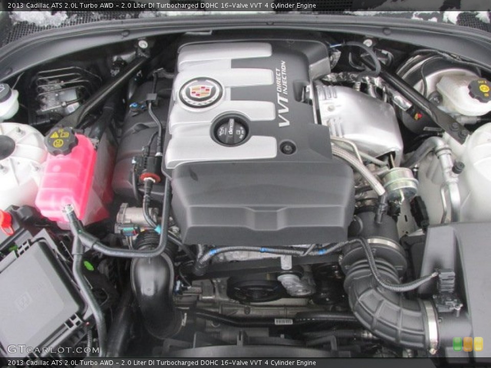 2.0 Liter DI Turbocharged DOHC 16-Valve VVT 4 Cylinder Engine for the 2013 Cadillac ATS #76824108
