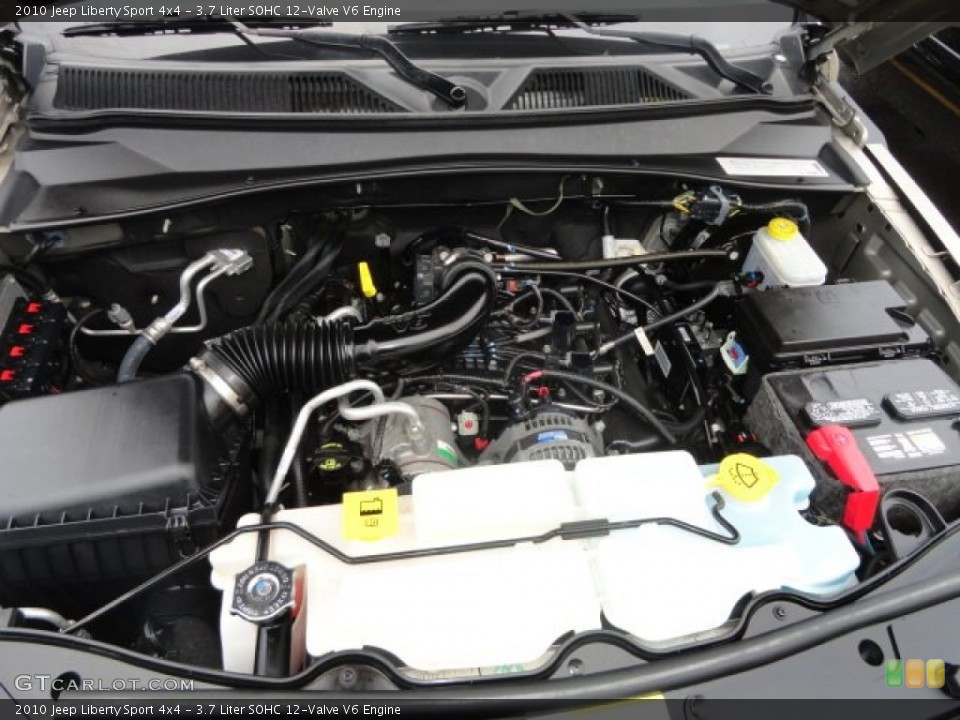 3.7 Liter SOHC 12-Valve V6 Engine for the 2010 Jeep Liberty #76825225
