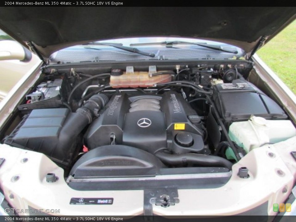 3.7L SOHC 18V V6 Engine for the 2004 Mercedes-Benz ML #76825407