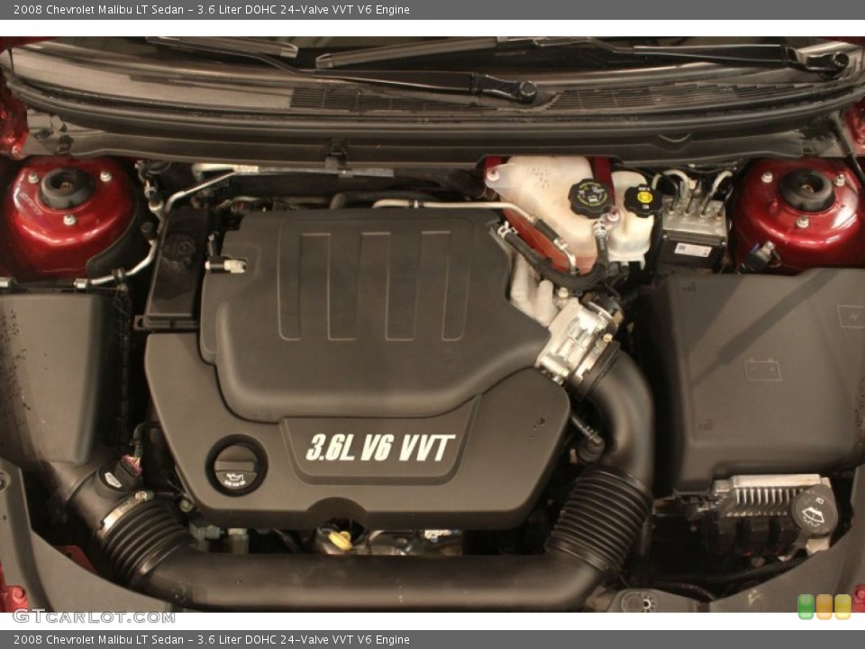3.6 Liter DOHC 24-Valve VVT V6 Engine for the 2008 Chevrolet Malibu #76827645