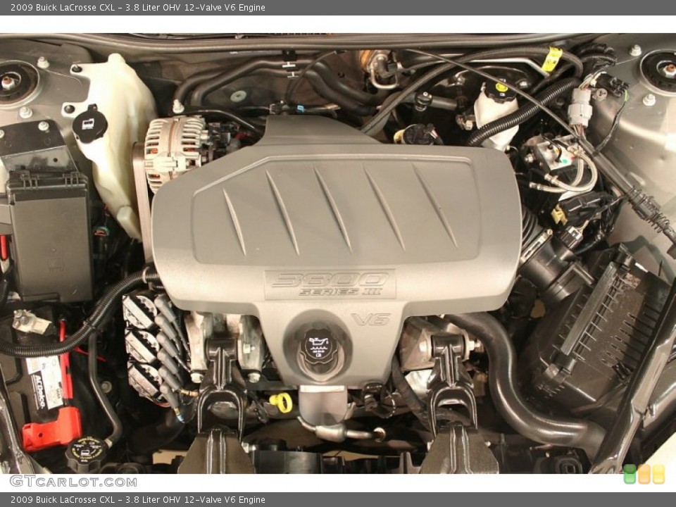 3.8 Liter OHV 12-Valve V6 Engine for the 2009 Buick LaCrosse #76827817