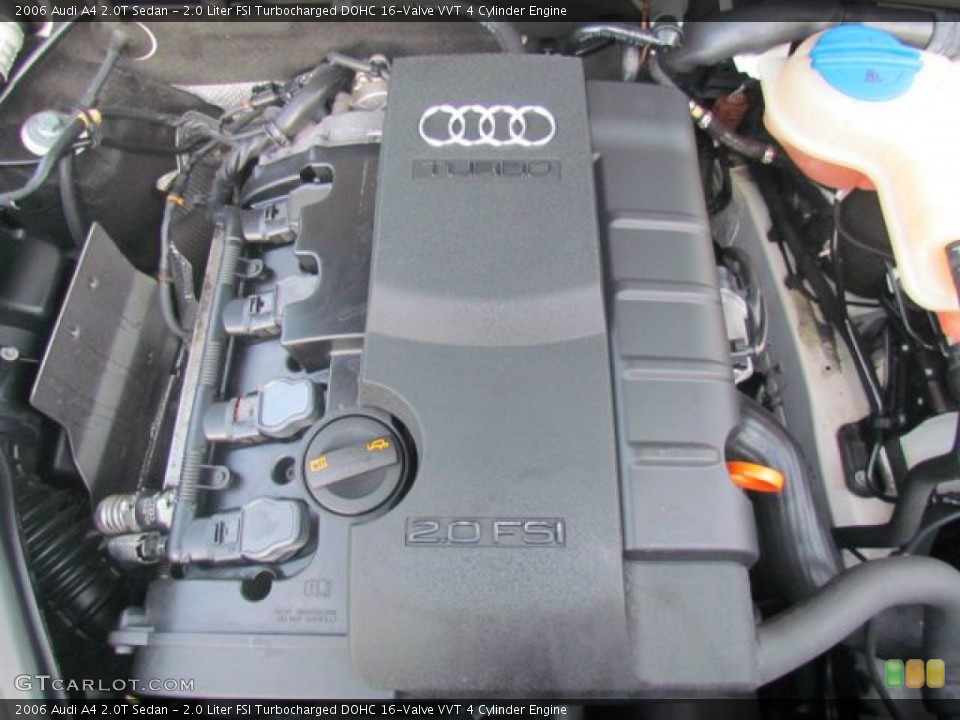 2.0 Liter FSI Turbocharged DOHC 16-Valve VVT 4 Cylinder Engine for the 2006 Audi A4 #76831484