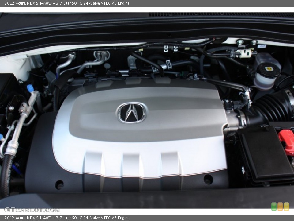 3.7 Liter SOHC 24-Valve VTEC V6 2012 Acura MDX Engine