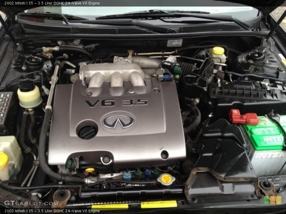 3.5 Liter DOHC 24-Valve V6 2002 Infiniti I Engine