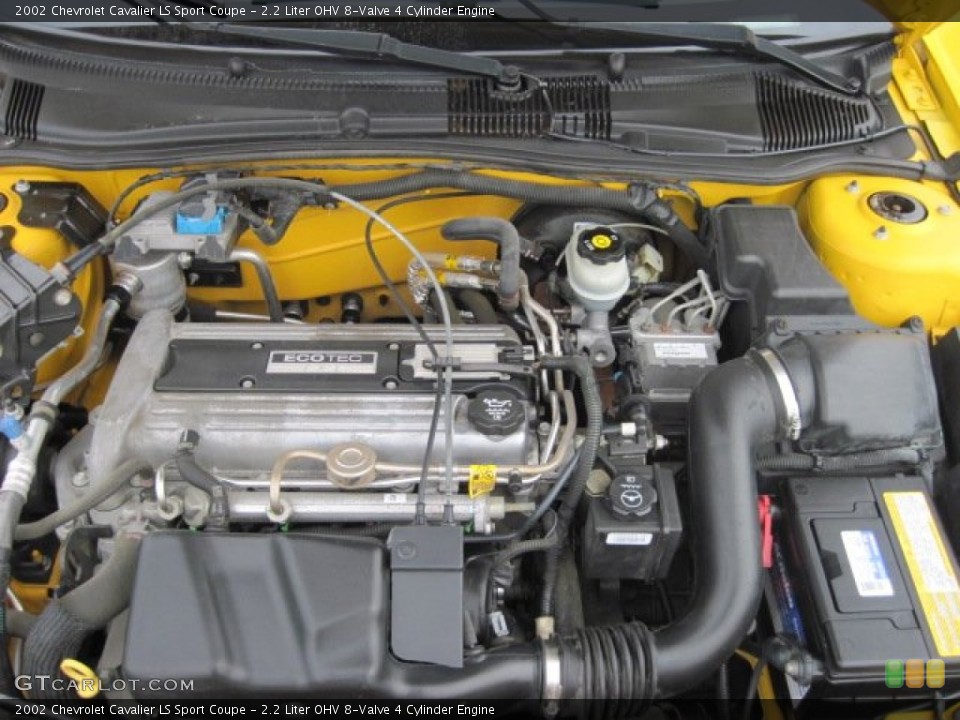 2.2 Liter OHV 8-Valve 4 Cylinder Engine for the 2002 Chevrolet Cavalier #76839168