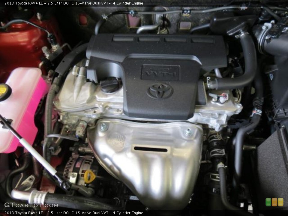 2.5 Liter DOHC 16-Valve Dual VVT-i 4 Cylinder Engine for the 2013 Toyota RAV4 #76855335