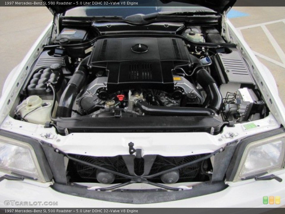 5.0 Liter DOHC 32-Valve V8 Engine for the 1997 Mercedes-Benz SL #76855861