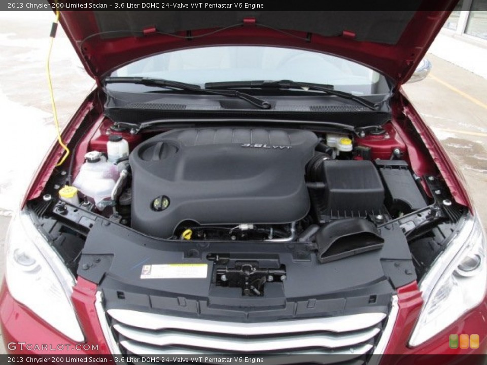 3.6 Liter DOHC 24-Valve VVT Pentastar V6 Engine for the 2013 Chrysler 200 #76858200