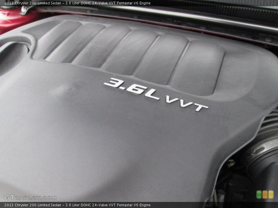 3.6 Liter DOHC 24-Valve VVT Pentastar V6 Engine for the 2013 Chrysler 200 #76858245