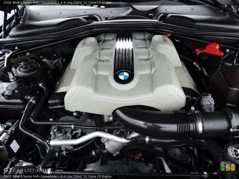 4.4 Liter DOHC 32 Valve V8 Engine for the 2005 BMW 6 Series #76858374