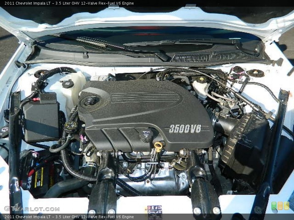 3.5 Liter OHV 12-Valve Flex-Fuel V6 Engine for the 2011 Chevrolet Impala #76862832